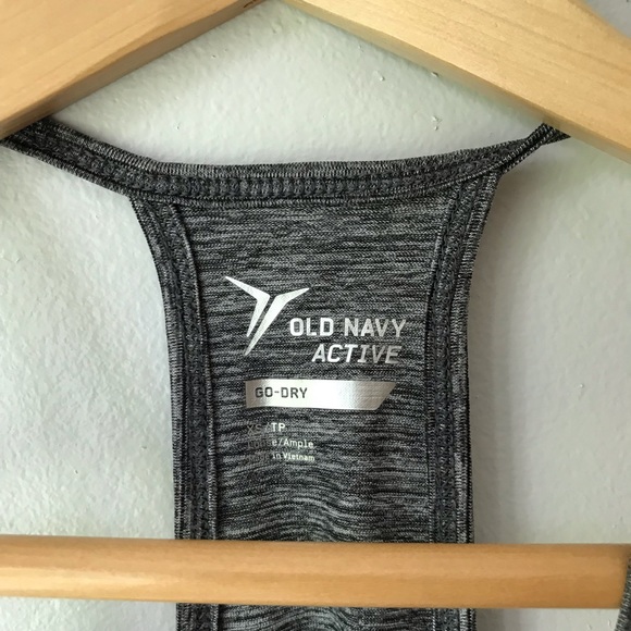 Old Navy marled gray active tank - Picture 3 of 3